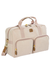 Volterra Trama holdall with pockets | Bric's Milano