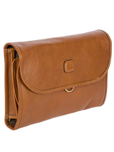 Tri-fold LIFE PELLE Toiletry Bag | Bric's Milano