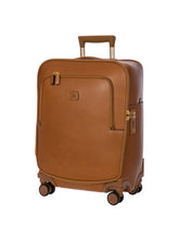 Life Pelle Compound cabin trolley with a laptop compartment | Bric's Milano
