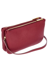 Violetta Leather Shoulder Bag with 2 Zippers | Bric's Milano