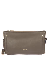 Violetta Leather Shoulder Bag with 2 Zippers | Bric's Milano