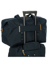 Recycled fabric holdall medio 2in1 foldable | Bric's Milano