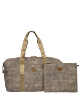 Recycled fabric holdall medio 2in1 foldable | Bric's Milano