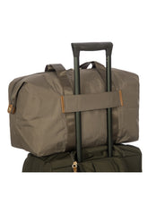 Recycled fabric holdall medio 2in1 foldable | Bric's Milano