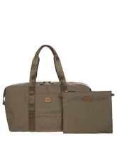 Recycled fabric holdall medio 2in1 foldable | Bric's Milano
