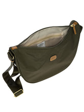 Recycled fabric Halfmoon bag medium | Bric's Milano
