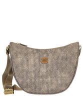 Recycled fabric Halfmoon bag medium | Bric's Milano