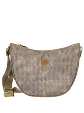Recycled fabric Halfmoon bag medium | Bric's Milano