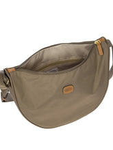 Recycled fabric Halfmoon bag medium | Bric's Milano