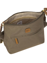Petit sac bandoulière en tissu recyclé | Bric's Milano