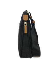 Kleine erweiterbare Schultertasche aus recyceltem Stoff | Bric's Milano