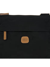 Kleine erweiterbare Schultertasche aus recyceltem Stoff | Bric's Milano