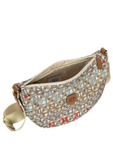 Recycled fabric Halfmoon bag small | Bric's Milano