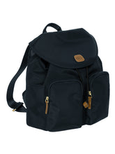 Kleiner City-Rucksack aus recyceltem Stoff | Bric's Milano