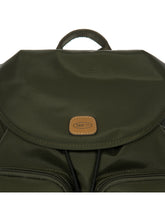 Kleiner City-Rucksack aus recyceltem Stoff | Bric's Milano