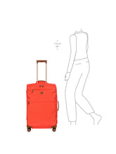 X-Collection medium recycled fabric trolley | Bric's Milano