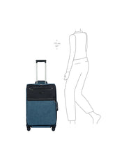 Bric's Replay Trolley medio in denim | Bric's Milano