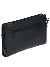 Roadster Leather Evo Clutch Bag w/front pocket | Bric's Milano