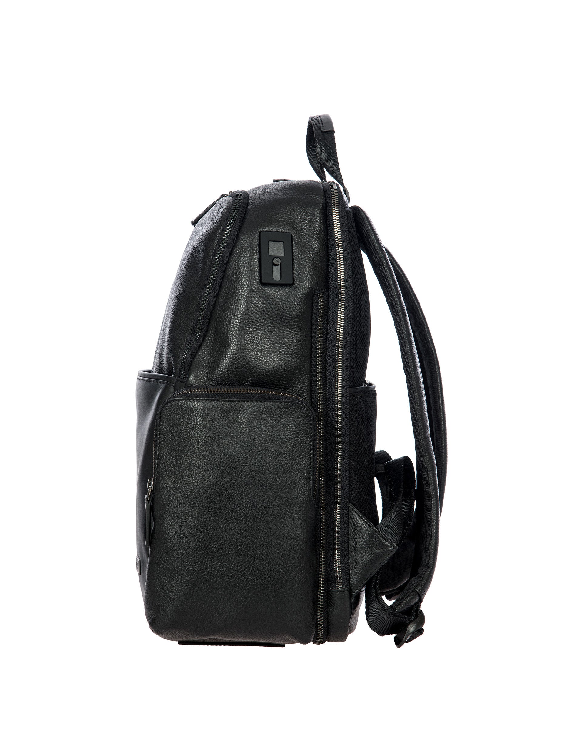 bric's usa my torino leather backpack Business backpack L expandable with device compartment and usb plug-in