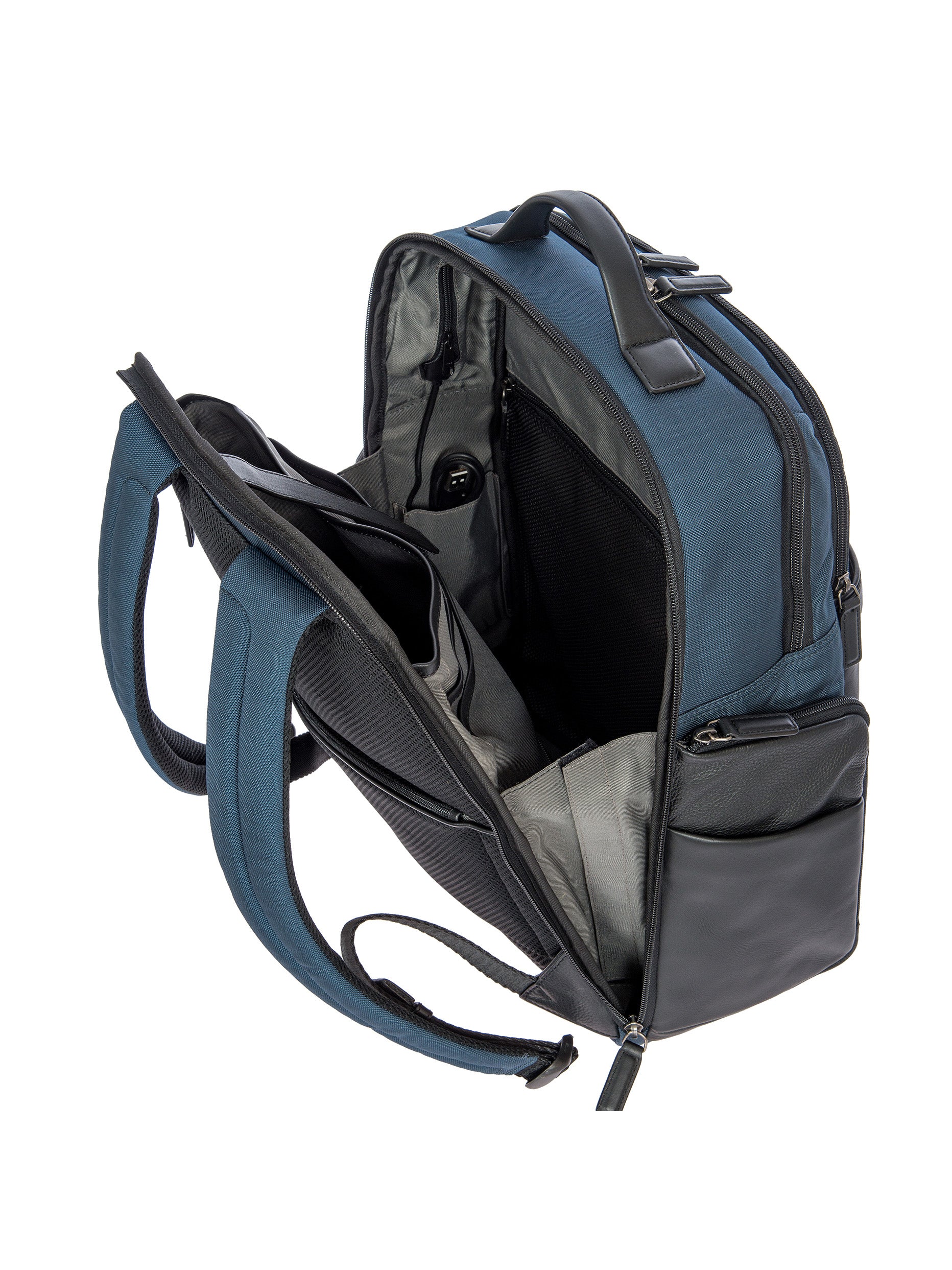 business backpack with laptop compartment Business backpack XL with device compartment and usb plug-in