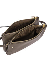 Violetta Leather Shoulder Bag with 2 Zippers | Bric's Milano