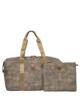 Recycled fabric holdall medio 2in1 foldable | Bric's Milano