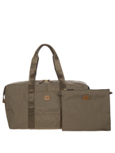 Recycled fabric holdall medio 2in1 foldable | Bric's Milano