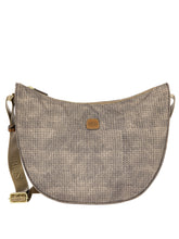 Recycled fabric Halfmoon bag large | Bric's Milano
