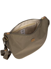 Recycled fabric Halfmoon bag large | Bric's Milano