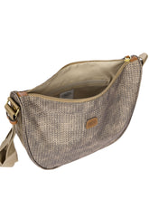 Recycled fabric Halfmoon bag medium | Bric's Milano