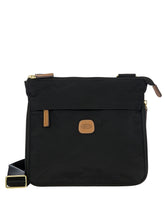 Kleine erweiterbare Schultertasche aus recyceltem Stoff | Bric's Milano