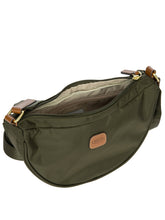 Recycled fabric Halfmoon bag small | Bric's Milano