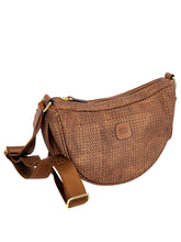 Kleine halbmondförmige Umhängetasche X-Collection - Bogen Taschen | Bric's Milano