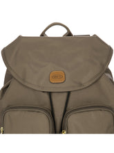 Recycled fabric small city backpack | Bric's Milano
