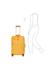 X-Collection medium recycled fabric trolley - Designed to move with ease | Bric's Milano