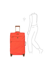 Recycled fabric XL Trolley 77cm - Designed to move with ease | Bric's Milano